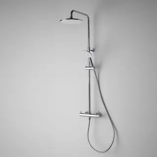 NOKEN SMART N Душевая стойка с верхним 225 мм и ручным многофункциональным душем, хром