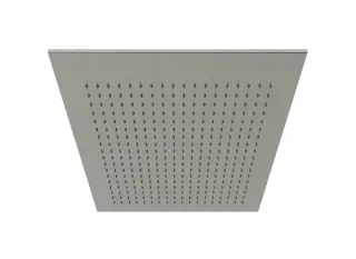 NOKEN SQUARE Верхний душ 30х30 см, с шаровым соединением, браш. титан