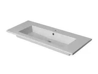 NOKEN MARNE Раковина подвесная с тонким краем 1020x480 мм с переливом, 1 отв. под смеситель, белый