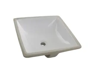 NOKEN SOTTO Раковина 44x44 см утопленная под столешницу со сливом, белый