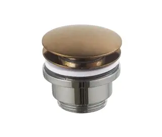 NOKEN Донный клапан (clicker) универсальный 0-75 мм, браш. медь