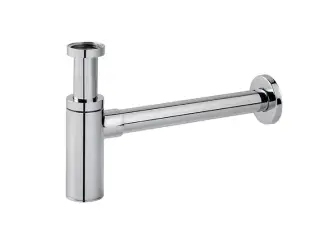 NOKEN ROUND Сифон в виде бутылки для раковины, хром