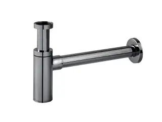 NOKEN ROUND Сифон в виде бутылки для раковины, титан