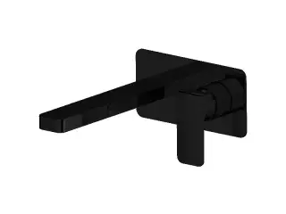 NOKEN CONCEPT N Внешняя часть, встроенного смесителя для раковины из стены, 5 л/мин, БЕЗ ДК, чёрный