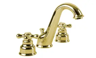 NOKEN FEIS Смеситель для раковины 3 отв., ДК, 19,26 л/мин, золото