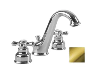 NOKEN FEIS Смеситель для раковины 3 отв., 19,26 л/мин, старинная бронза