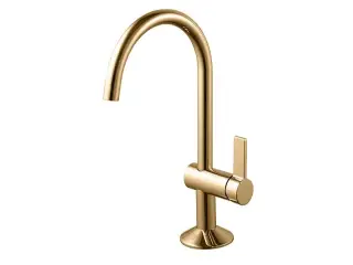 NOKEN LIGNAGE Смеситель для раковины, без ДК, 5 л/мин, браш. золото