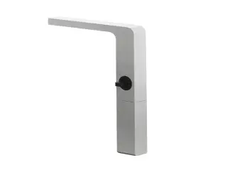 NOKEN LOUNGE Высокий смеситель для раковины каскадный, без ДК, 8 л/мин, белый
