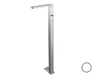 NOKEN LOUNGE Смеситель для раковины, монтируемый в пол, 12,23 л/мин, БЕЗ ДК, белый