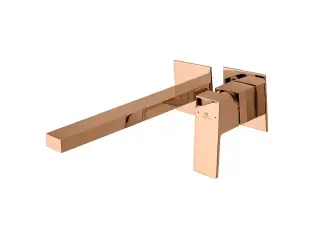 NOKEN SQUARE Внешняя часть, встроенного смесителя для раковины, излив 220 мм, медь