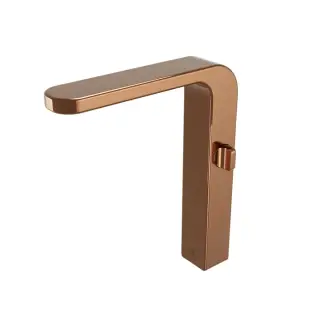 NOKEN LOUNGE FLUID Прогрессивный смеситель высокий для раковины, с аэратором “plus”, медь
