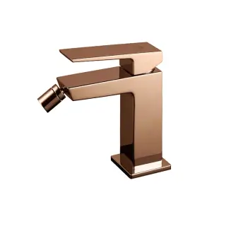 NOKEN SQUARE Однорычажный смеситель для биде, с ДК, медь