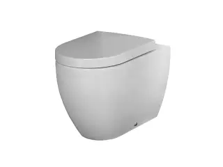 NOKEN ARQUITECT Унитаз напольный приставной Rimless, с креплениями, белый