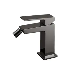 NOKEN SQUARE Однорычажный смеситель для биде, с ДК, титан