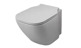 NOKEN ESSENCE C COMPACT Унитаз подвесной укороченный, с креплениями, 510х340 мм, белый