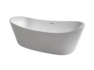 NOKEN LOUNGE FLUID Ванна акриловая свободностоящая без гидромассажа, 170х80х62H см, белый матовый