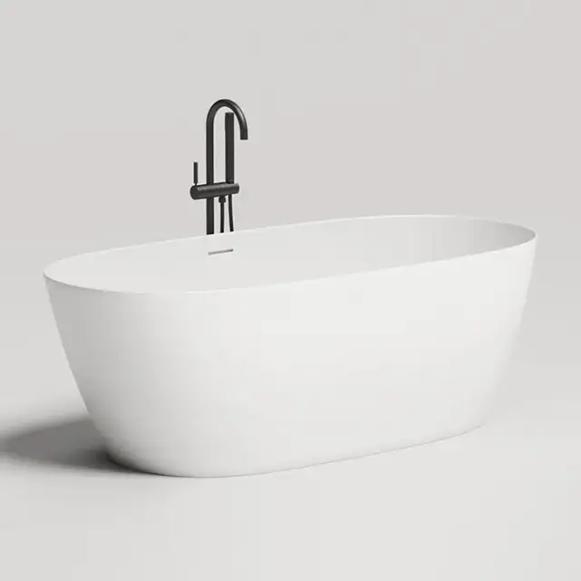 Salini Sofia Ванна отдельностоящая 170x80cм, донный клапан &quot;Up&Down&quot;, сифон, слив-перелив, материал: S-Sense, цвет: белый глянец