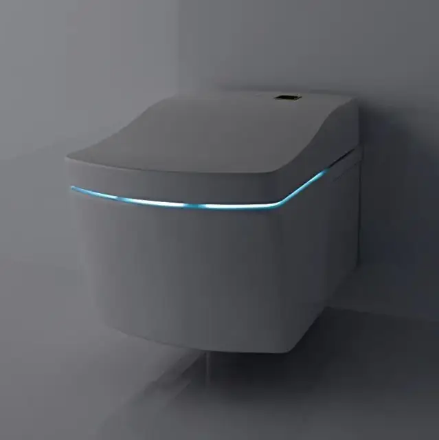 Toto Neorest AC Унитаз подвесной 42.3x66.6x41см, безободковый, CeFiONtect, Tornado Flush, с сиденьем Washlet, цвет: белый