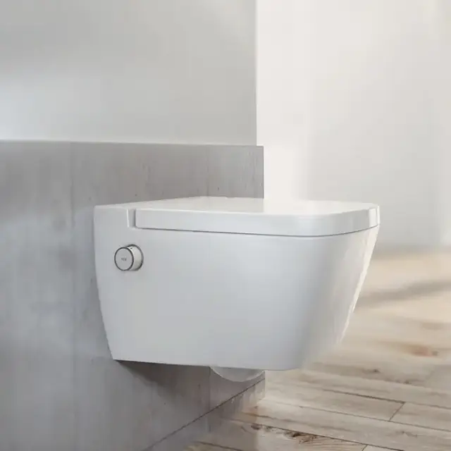 TECEone Унитаз-биде подвесной 54х35.8х35см, цвет: белый