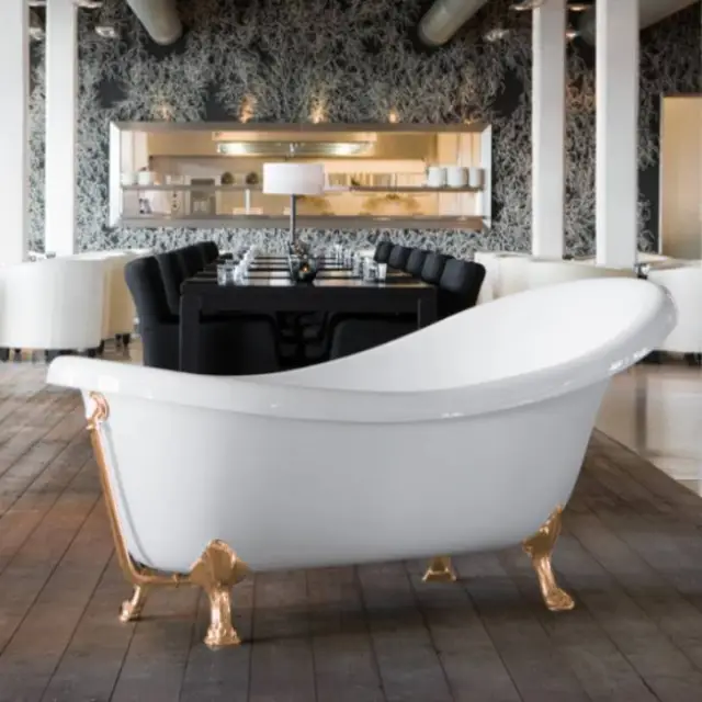 Knief Victorian Ванна отдельностоящая 174.5х83хh81/65см с 4-мя латунными ножками &quot;лапа льва&quot;