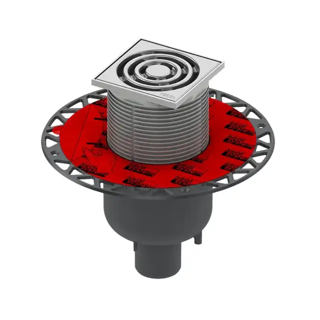 TECE Трап вертикальный с универсальным фланцем Seal System