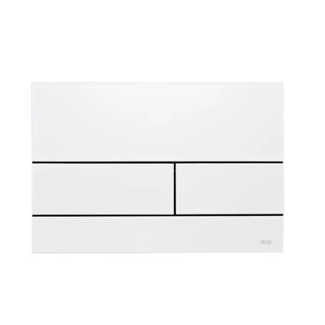 TECEsquare II Панель смыва, металл, белая