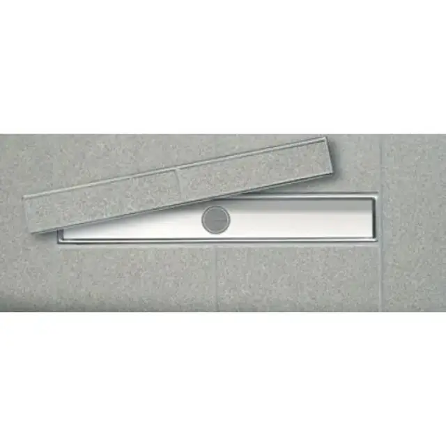 TECE Лоток &quot;plate&quot;, 1000 мм, основа для плитки, нержавеющая сталь