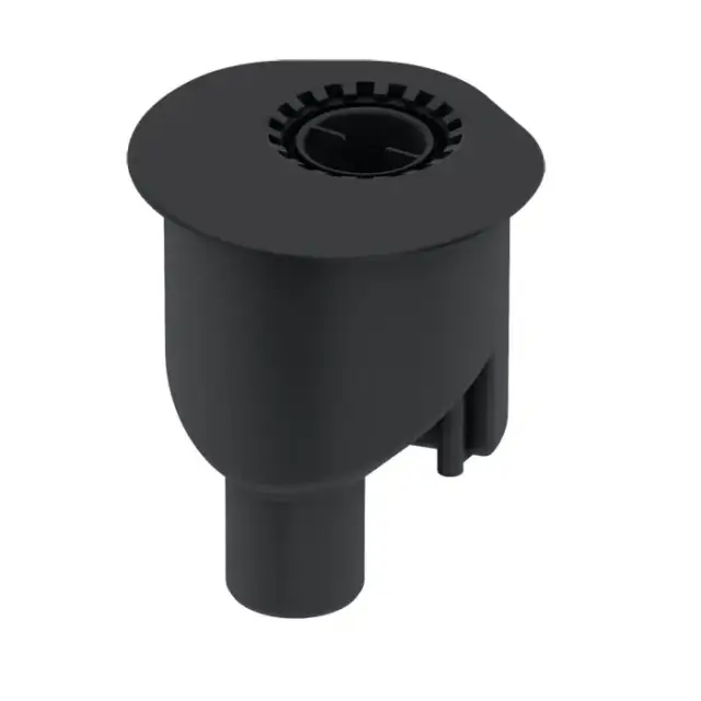 TECE drainline, сифон, 1,3 л/c, DN 50, выход в пол, высота монтажа от нижнего края сифона до верхнего края слива – 65 мм. ( при уст. без опор)