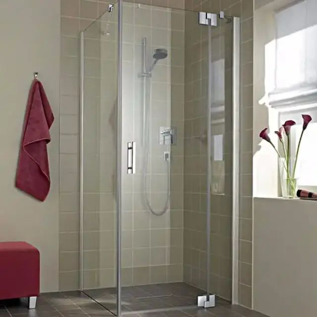 Kermi Filia XP Душевой угол одностворчатая дверь + боковая стенка FX 1WR+TWD 90х80x200см., серебро+klar