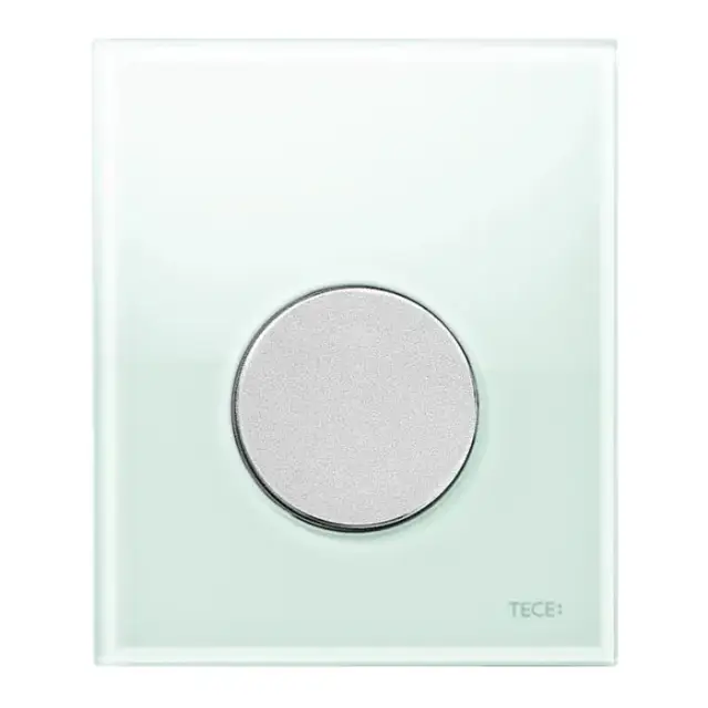 TECE TECEloop Urinal Панель смыва для писсуара, цвет: зеленое стекло/хром глянцевый