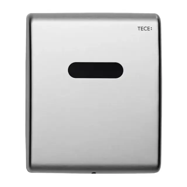 TECE TECEplanus Urinal Панель смыва для писсуара, с инфракрасным датчиком, 6 V батарея, цвет: нержавейка/сатин