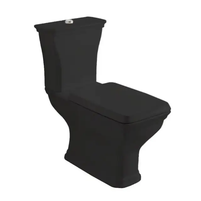 Artceram Civitas Унитаз моноблок 36x54 см, слив универсальный, цвет: черный