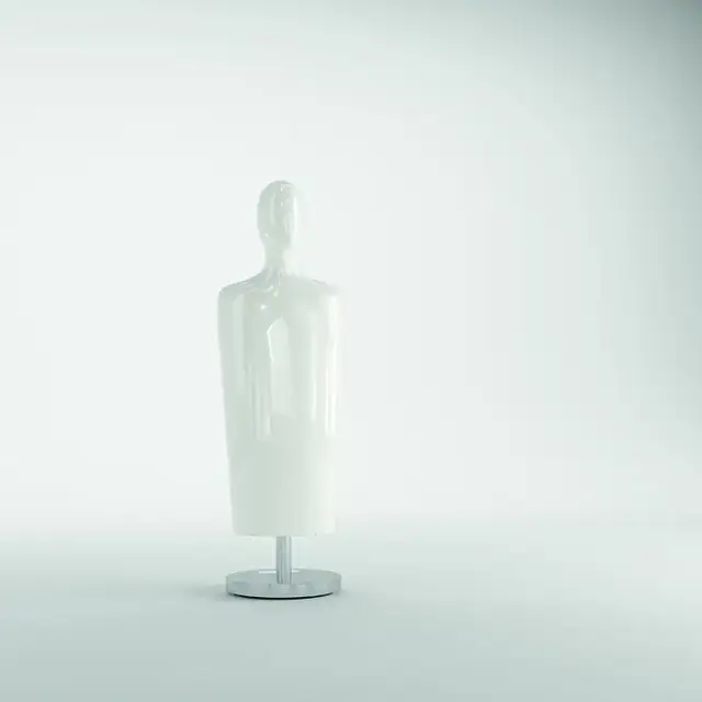 Kerasan Artwork Cтатуэтка декоративная Adam, напольная, цвет: белый глянцевый