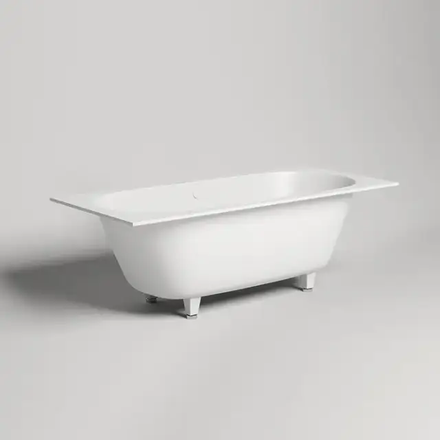 Salini Ornella Axis 170 Встраиваемая ванна 170х75х60см., прямоугольная, материал: S-Sense, цвет: белый матовый