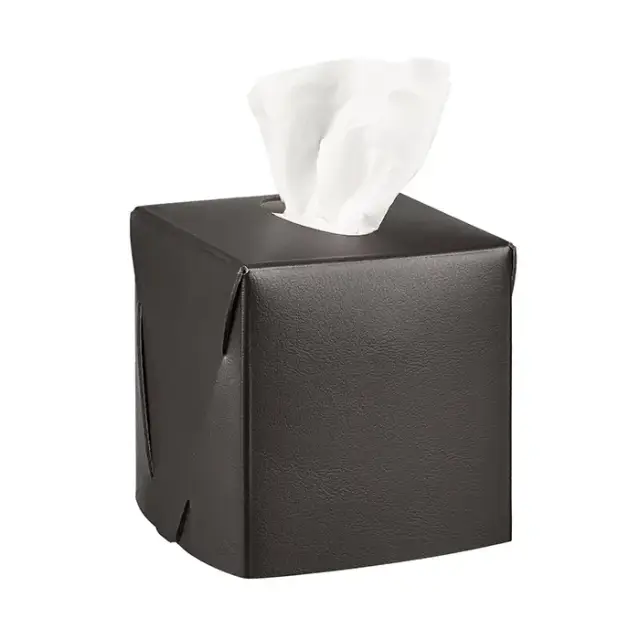 Colombo Adj Салфетница Kleenex, 12x12H12 см, цвет: шоколад/капучино