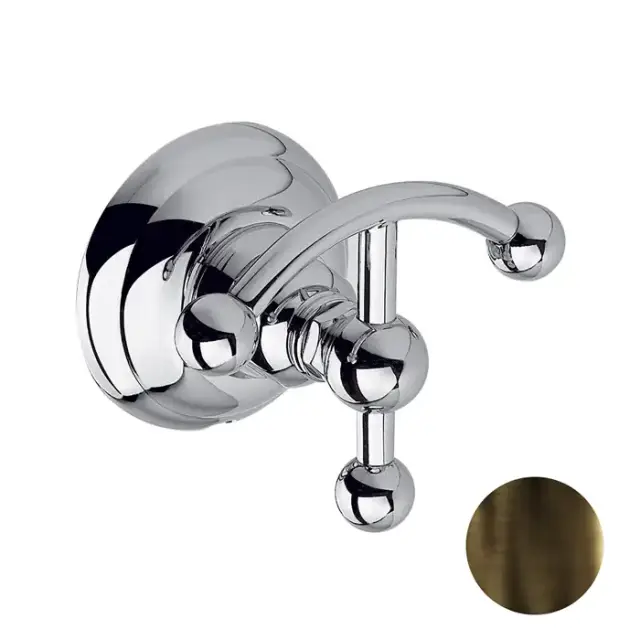 Nicolazzi Accessori Крючок подвесной, цвет: тёмная бронза