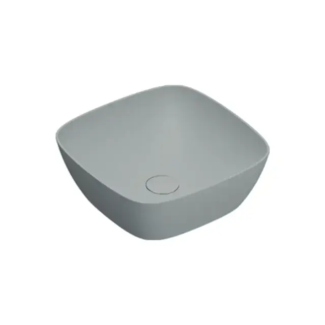 Catalano Alvea Раковина 40x40см накладная, без отв., цвет: Aqua Satinato