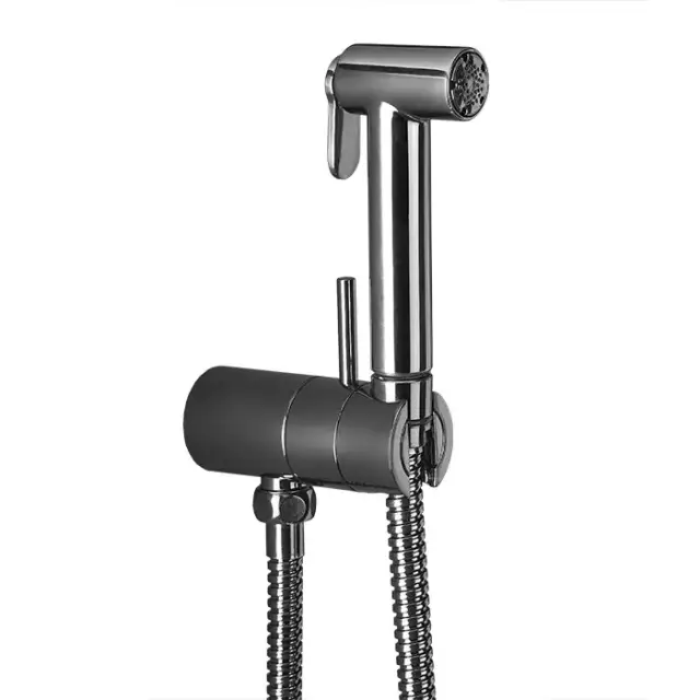 Nicolazzi Doccia Tondo Настенный смеситель с держателем и круглым душем, цвет: хром