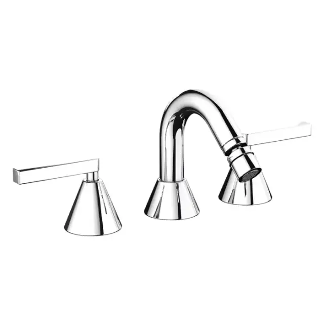 Nicolazzi Flag Смеситель для биде, на 3 отв., цвет: хром