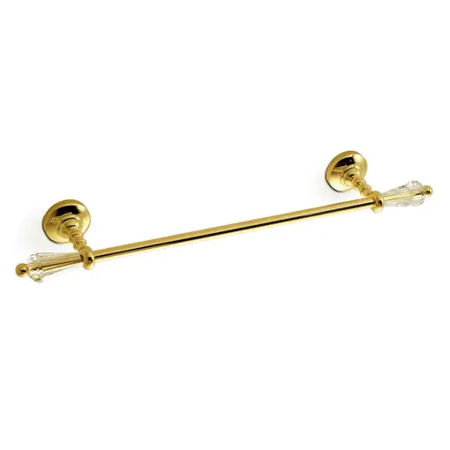 3SC Boheme Полотенцедержатель 40 см, цвет: золото 24к. Lucido
