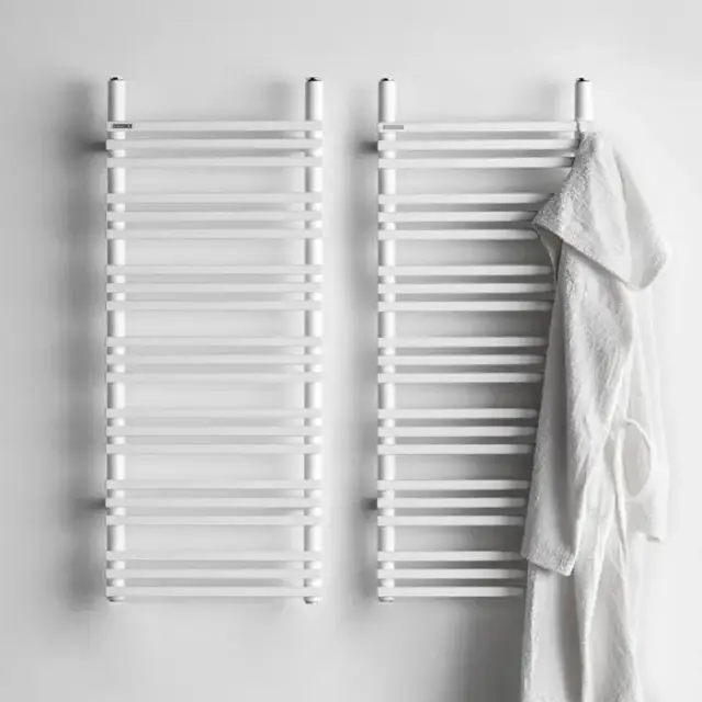 Antrax Rabbit E H20 Полотенцесушитель электрический 43.5Lх105,2H см с термостатом, цвет: белый матовый