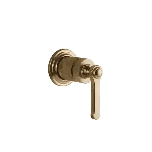 Gessi Venti20 Смеситель для душа, встраиваемый, цвет: Warm Bronze Br. PVD