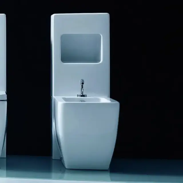 Kerasan Ego биде напольное с 1 отв. под смеситель 53см, цвет: белый