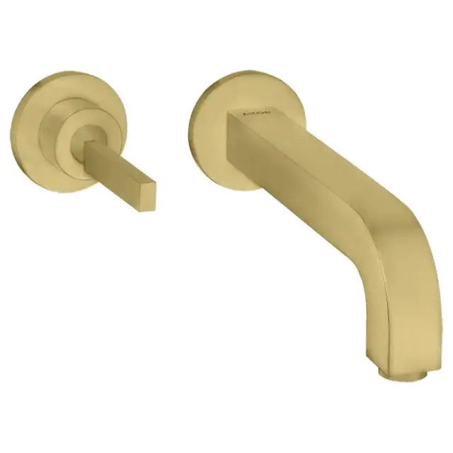 Axor Citterio Смеситель для раковины 160, встраиваемый, излив: 16см., цвет: шлифованная медь