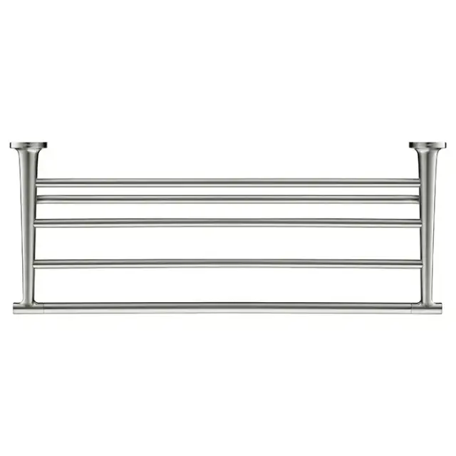 Duravit Starck T Полочка для полотенец 61x23.2см, подвесная, цвет: Stainless steel Brushed