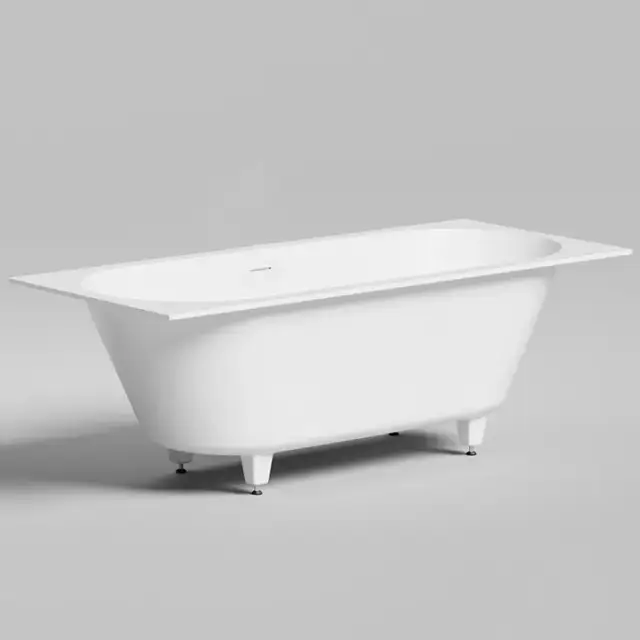 Salini Ornella KIT Встраиваемая ванна 170х75х60см., прямоугольная, материал: S-Stone, цвет: белый матовый