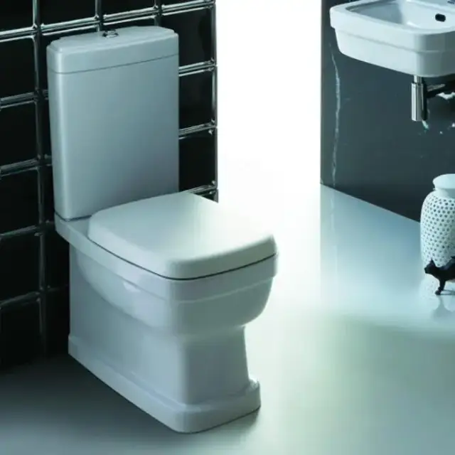 SIMAS Evolution Унитаз моноблок 64х37см, слив универсальный, цвет: белый