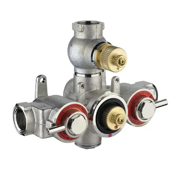 Nicolazzi Termostatico Термостат 3/4” с запорным вентилем, цвет: хром