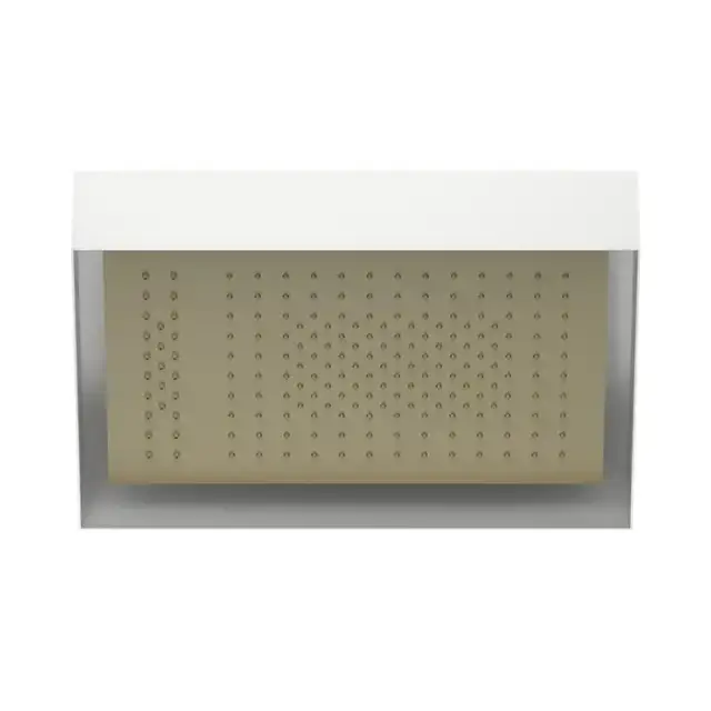 Fantini Acquafit Верхний душ 35х35см., потолочный, 2 потока, цвет: Matt British Gold PVD