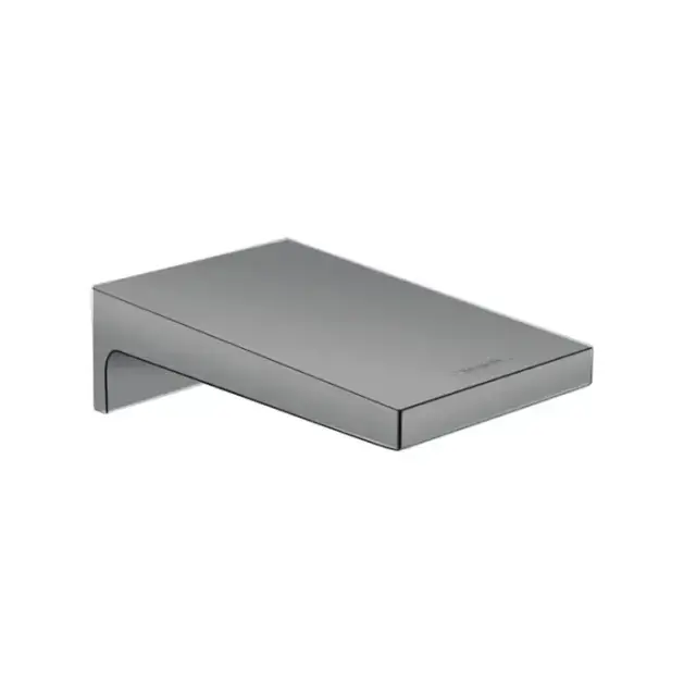 Hansgrohe Metropol Излив на ванну 185мм, настенный, цвет: шлифованный черный хром